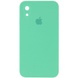 Чохол Silicone Case Square Full Camera Protective (AA) для Apple iPhone XR (6.1"), Зелений / Spearmint
