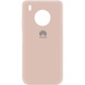 Чехол Silicone Cover My Color Full Protective (A) для Huawei Y9a Розовый / Pink Sand