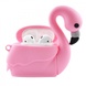 Силіконовий футляр Pink Flamingo для навушників AirPods 1/2, Flamingo