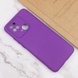 Чехол Silicone Cover Lakshmi Full Camera (A) для Xiaomi Redmi 10C Фиолетовый / Purple