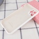 Чехол Silicone Case Full Camera Protective (AA) для Apple iPhone 13 Pro (6.1") Белый / White
