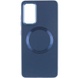 TPU чехол Bonbon Metal Style with MagSafe для Samsung Galaxy S23 Синий / Cosmos Blue