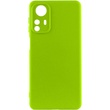 Чохол Silicone Cover Lakshmi Full Camera (A) для Xiaomi Redmi Note 12S, Салатовый / Neon green