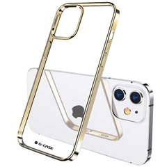 TPU чехол G-Case Shiny Series для Apple iPhone 12 mini (5.4") Золотой