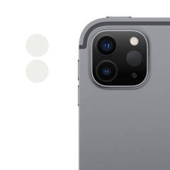 Гибкое защитное стекло 0.18mm на камеру (тех.пак) для Apple iPad Pro 11" / Pro 12.9" (2020-2022) Прозрачный