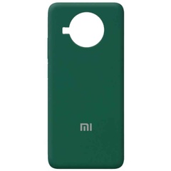 Чехол Silicone Cover Full Protective (AA) для Xiaomi Mi 10T Lite / Redmi Note 9 Pro 5G Зеленый / Pine Needle