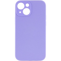 Чохол Silicone Case Full Camera Protective (AA) NO LOGO для Apple iPhone 14 (6.1"), Бузковий / Dasheen