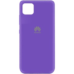Чехол Silicone Cover My Color Full Protective (A) для Huawei Y5p Фиолетовый / Violet