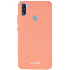 Чехол Silicone Case GETMAN for Magnet для Apple iPhone XR (6.1") Розовый / Flamingo