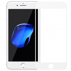 Защитное стекло Privacy 5D (full glue) для Apple iPhone 7 plus / 8 plus (5.5") Белый
