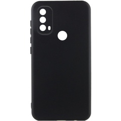 Чехол Silicone Cover Lakshmi Full Camera (A) для Motorola Moto E40 Черный / Black