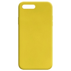 Силиконовый чехол Candy для Apple iPhone 7 plus / 8 plus (5.5") Желтый