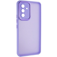 TPU+PC чохол Accent для Samsung Galaxy S24, White / Purple