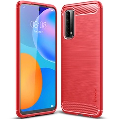 TPU чехол iPaky Slim Series для Huawei P Smart (2021) Красный
