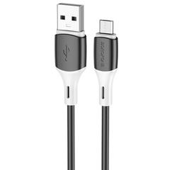 Дата кабель Borofone BX79 USB to MicroUSB (1m) Черный