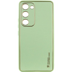 Шкіряний чохол Xshield для Samsung Galaxy S23, Зелений / Pistachio
