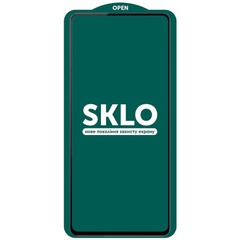 Защитное стекло SKLO 5D (тех.пак) для Samsung Galaxy S24 Plus, Черный