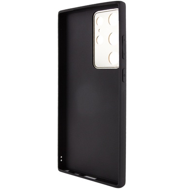 Кожаный чехол Xshield для Samsung Galaxy S23 Ultra Черный / Black