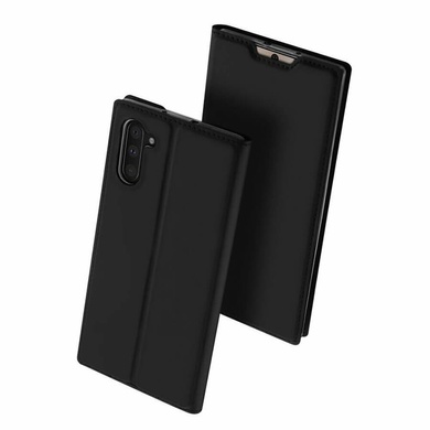Чохол-книжка Dux Ducis з кишенею для візиток для Samsung Galaxy Note 10, Чорний
