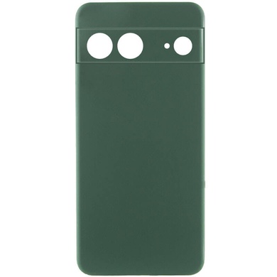 Чохол Silicone Cover Lakshmi Full Camera (AAA) для Google Pixel 9, Зелений / Cyprus Green