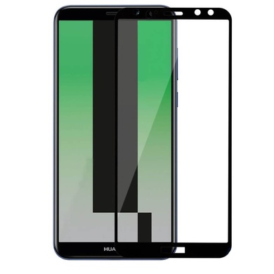 Защитное цветное стекло Mocoson 5D (full glue) для Huawei Mate 10 Lite Черный