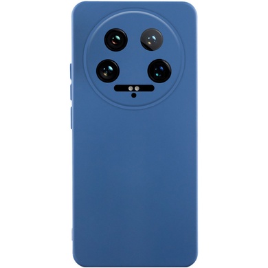 Чехол Silicone Cover Lakshmi Full Camera (AA) для Xiaomi 14 Ultra Синий / Navy Blue