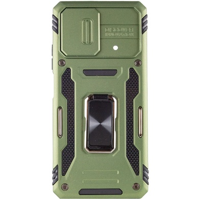 Удароміцний чохол Camshield Army Ring для Xiaomi Poco F5 / Note 12 Turbo, Оливковый / Army Green