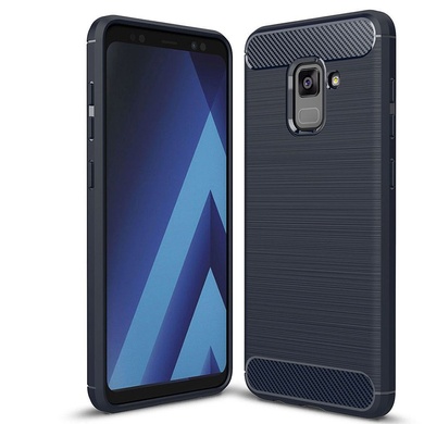 TPU чохол Slim Series для Samsung A530 Galaxy A8 (2018), Синій