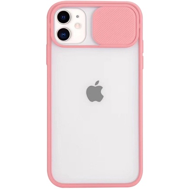 Чехол Camshield mate TPU со шторкой для камеры для Apple iPhone 11 (6.1") Розовый
