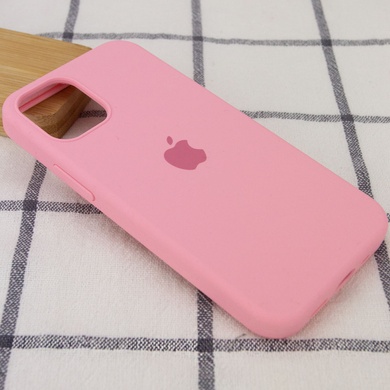 Чохол Silicone Case Full Protective (AA) для Apple iPhone 14 (6.1"), Рожевий / Light pink