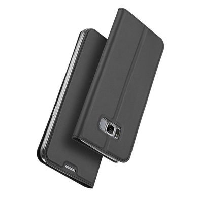 Чохол-книжка Dux Ducis з кишенею для візитівок для Samsung G950 Galaxy S8, Сірий