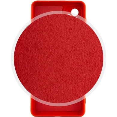 Чохол Silicone Cover Lakshmi Full Camera (AAA) для Samsung Galaxy A24 4G, Червоний / Red