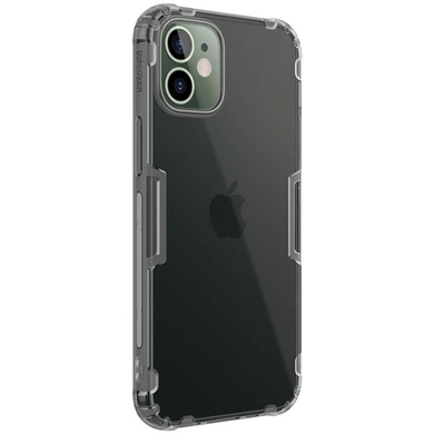 TPU чехол Nillkin Nature Series для Apple iPhone 12 mini (5.4") Серый (прозрачный)