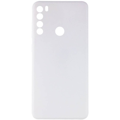 Силиконовый чехол Candy Full Camera для Xiaomi Redmi Note 8 Белый / White