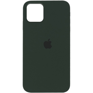 Чехол Silicone Case Full Protective (AA) для Apple iPhone 13 Pro Max (6.7") Зеленый / Cyprus Green