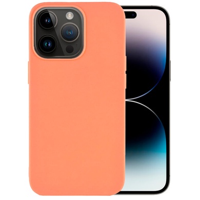 Силиконовый чехол Candy для Apple iPhone 14 Pro Max (6.7") Rose Gold