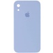 Чохол Silicone Case Square Full Camera Protective (AA) для Apple iPhone XR (6.1"), Блакитний / Mist blue