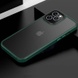 TPU+PC чехол Metal Buttons для Apple iPhone 12 Pro Max (6.7") Зеленый