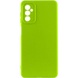 Чохол Silicone Cover Lakshmi Full Camera (A) для Samsung Galaxy M14 5G, Салатовый / Neon green