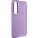 Шкіряний чохол Bonbon Leather Metal Style для Samsung Galaxy S23+, Бузковий / Dasheen