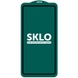 Защитное стекло SKLO 5D (тех.пак) для Realme 7 Pro Черный
