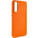 TPU чехол Bonbon Metal Style для Samsung Galaxy S23 Оранжевый / Papaya
