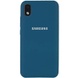 Чохол Silicone Cover Full Protective (AA) для Samsung Galaxy M01 Core / A01 Core, Синій / Cosmos Blue