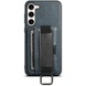 Кожаный чехол Wallet case and straps для Samsung Galaxy A54 5G Синий / Blue
