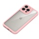 TPU чохол Transparent + Colour 1,5mm для Apple iPhone 13 Pro Max (6.7"), Pink