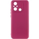 Чохол Silicone Cover Lakshmi Full Camera (AAA) для Xiaomi Redmi 12C, Бордовый / Plum
