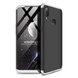Пластикова накладка GKK LikGus 360 градусов (opp) для Samsung Galaxy A10s, Чорний / Срібний
