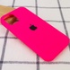 Чохол Silicone Case Full Protective (AA) для Apple iPhone 12 Pro Max (6.7 "), Рожевий / Barbie pink