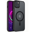 TPU+PC чохол Metal Buttons with MagSafe Colorful для Apple iPhone 13 (6.1")