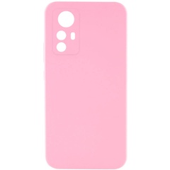 Чохол Silicone Cover Lakshmi Full Camera (AAA) для Xiaomi Redmi Note 12S, Рожевий / Light pink